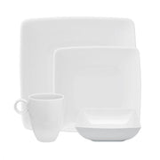 Carre White Soup Plate by Vista Alegre Dinnerware Vista Alegre 