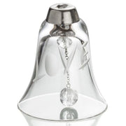 Pink 2.5" Love II Bell Ornaments by Rony Plesl for Ruckl Ornament Ruckl Clear