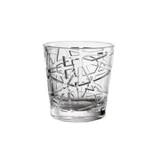 David Synthetic Crystal Acrylic Glass, 13 oz. by Mario Luca Giusti Glassware Marioluca Giusti Clear 