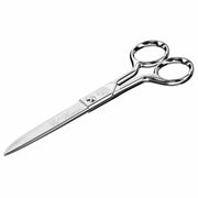 High Quality Shiny Chrome or 23k Gold Plated Finish Scissors by El Casco Craft & Office Scissors El Casco Chrome Plated Scissors 6" 