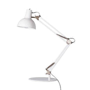 Spring Balanced 19.5" Aluminum Table Lamps by Midgard Lighting Midgard White 