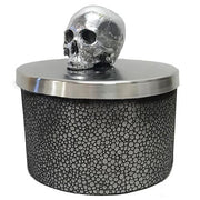 Memento Mori Notre Dame Incense Scented Skull Candle by Lisa Carrier Designs Candles Lisa Carrier Designs Black Stingray 