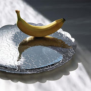 Dressed Round Stainless Steel Tray, 13.75" by Marcel Wanders for Alessi Tray Alessi 