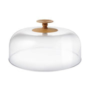 Dressed in Wood Cake Stand with Lid by Marcel Wanders for Alessi Cake Plate Alessi Archives 