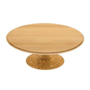Dressed in Wood Cake Stand with Lid by Marcel Wanders for Alessi Cake Plate Alessi Archives 