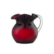 Maria Acrylic Pitcher, 5.5" by Mario Luca Giusti Pitchers & Carafes Marioluca Giusti Red