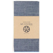 Dobby Merrow Edge American Denim Napkin by Mi Cocina Apron Mi Cocina Light Bleu 