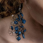ORE75 Neo Neoprene Rubber Earrings by Neo Design Italy Jewelry Neo Design