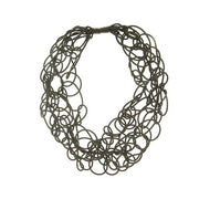 COLL03 Neo Neoprene Rubber Twisted Necklace by Neo Design Italy Jewelry Neo Design 