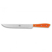 Compendio Slicing Knives with Polished Blades and Lucite Handles by Berti Knife Berti Orange Lucite 