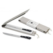 Compendio Slicing Knives with Polished Blades and Lucite Handles by Berti Knife Berti 