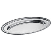 Perles Silverplated 19.25" Oval Tray by Ercuis Trays Ercuis