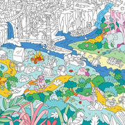 Jungle Coloring Poster by OMY Design & Play Kids OMY 