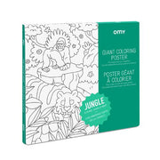 Jungle Coloring Poster by OMY Design & Play Kids OMY 