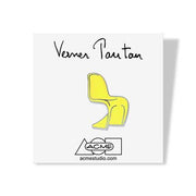 Panton Chair Yellow Pin by Verner Panton for Acme Studio Pin Acme Studio 