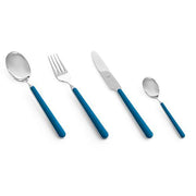 Fantasia Petroleum Blue Flatware by Mepra Flatware Mepra