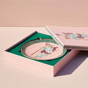 Il Viaggio di Nettuno Pink Centerpiece & Charger Plate, 13" by Luke Edward Hall for Richard Ginori Dinnerware Richard Ginori 