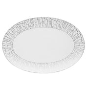 TAC 02 Skin Platinum Platter, 13.5 by Walter Gropius for Rosenthal Dinnerware Rosenthal