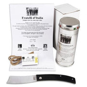 No. 83 Rasolino Fratelli d'Italia Pocket Knife with Black Lucite Handle by Berti Knife Berti