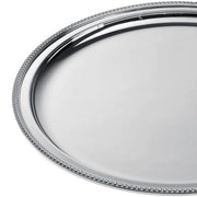 Perles Silverplated Round Serving/Bar Trays by Ercuis Trays Ercuis 