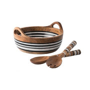 Stonewood Stripe Round Serving Bowl by Juliska Serving Bowl Juliska