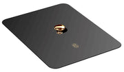 Elegant Solid Steel Letter Tray with Shiny 23k Gold or Chrome Finishes by El Casco Desk Organizers El Casco Tray Lid Black & Gold (sold seperately) 