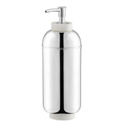 Volupte Liquid Soap Dispenser by Nino Bauti for St. James St. James Silver Off White Resin 