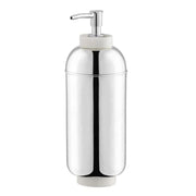 Volupte Liquid Soap Dispenser by Nino Bauti for St. James St. James Silver Off White Resin