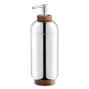 Volupte Liquid Soap Dispenser by Nino Bauti for St. James St. James Silver Wood