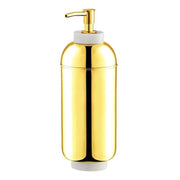 Volupte Liquid Soap Dispenser by Nino Bauti for St. James St. James Gold Off White Resin 