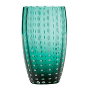 Perle Green 15 oz. Beverage Glass, Set of 2 by Zafferano Zafferano