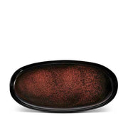 Terra Porcelain Oval Platter by L'Objet Dinnerware L'Objet Wine Medium 