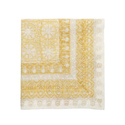 Provence Cotton Tablecloth, 110" x 58" by Kim Seybert Tablecloths Kim Seybert Yellow