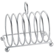 Latitude Silverplated 5.25" 6 Slice Toast Rack by Ercuis Bread Basket Ercuis