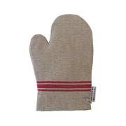 Linen Oven Mitt by Thieffry Freres & Cie Oven Mitts Thieffry Freres & Cie Red 