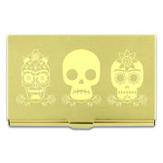 Three Skulls Business Card Case by Frida Kahlo and Acme Studio Business Card Case Acme Studio 