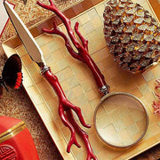 Coral Magnifying Glass by L'Objet Magnifying Glass L'Objet
