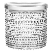 Kastehelmi Glass Jars & Containers by Oiva Toikka for Iittala Glassware Iittala Large (4.5" x 4.5") Clear 