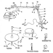 Tolomeo Mini PARTS by Artemide Parts Artemide Parts 