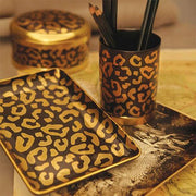 Leopard Coasters, Set of 4 by L'Objet Coasters L'Objet 