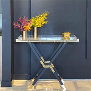 Stand for Large Float Clear Acrylic Tray by St. James St. James Black