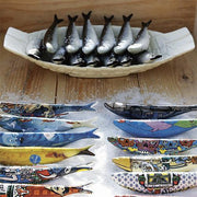 Fish's Art Sardine by Omar Alberto Figueroa Turcios for Bordallo Pinheiro Home Accents Bordallo Pinheiro 