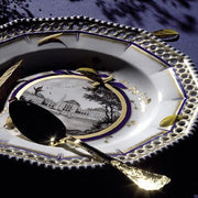 Fantasie Pearl Bavarian Royal Service Bread and Butter Plate, 6.5" by Nymphenburg Porcelain Nymphenburg Porcelain