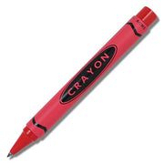 Crayon Retractable Rollerball Pen by Acme Studio Pen Acme Studio Red 