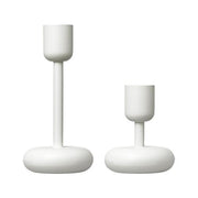 Nappula Candleholder by Iittala Candleholder Iittala Set of 2 White 