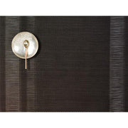 Chilewich: Tuxedo Stripe Woven Vinyl Runner 19" x 57" and 14" x 76", Silver CLEARANCE Placemat Chilewich