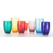 Perle Amber 10.8 oz. Tumbler Glass, Set of 2 by Zafferano Zafferano