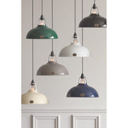 Original 1933 Design Steel Lighting Suspension Pendant in Grey by Coolicon Coolicon UK 