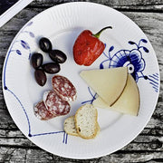 Blue Fluted Mega Bread & Butter Plate by Royal Copenhagen Dinnerware Royal Copenhagen 