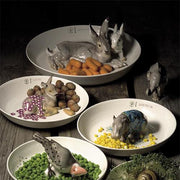 Bird Bowl, 8.3" by Hella Jongerius for Nymphenburg Porcelain Nymphenburg Porcelain